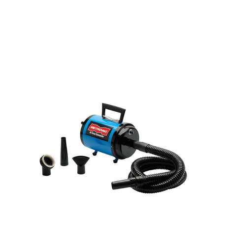 Metrovac Air Force® Commander® Variable Speed Pet Dryer - Blue 4.0 HP - Pet dryers by Metrovac