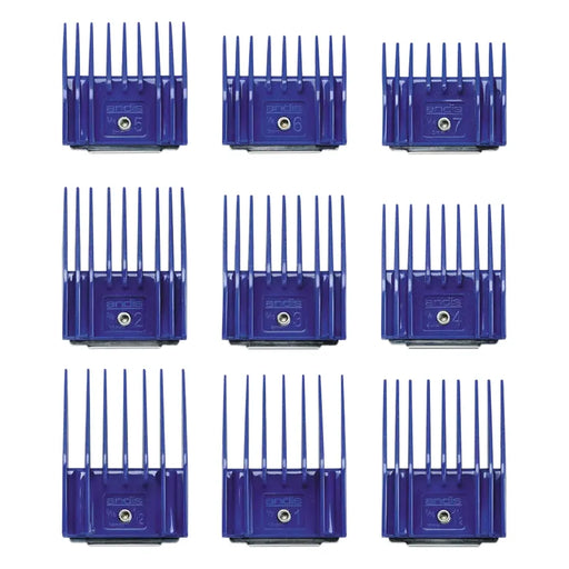 Andis 9-Piece Small Comb Set - - Comb by Andis