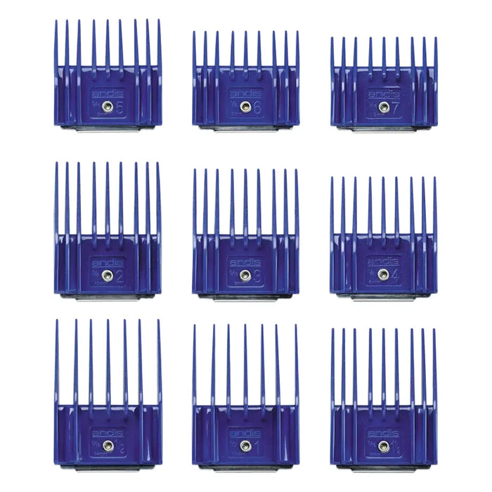 Andis 9-Piece Small Comb Set - - Comb by Andis