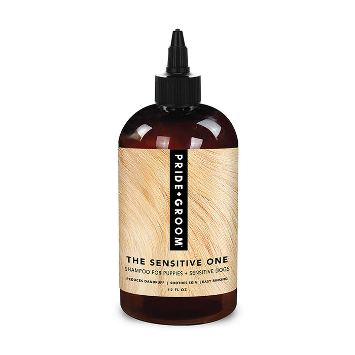 THE SENSITIVE ONE Dog Shampoo - 12 oz - The Sensitive One by PRIDE+GROOM