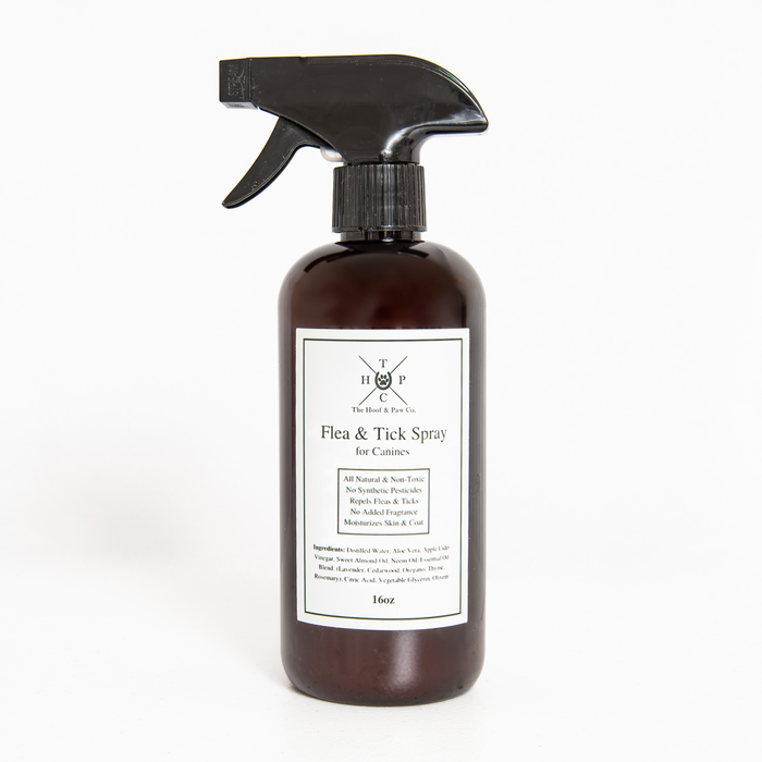 Flea & Tick Spray for Dogs - 16oz - by The Hoof & Paw Co.