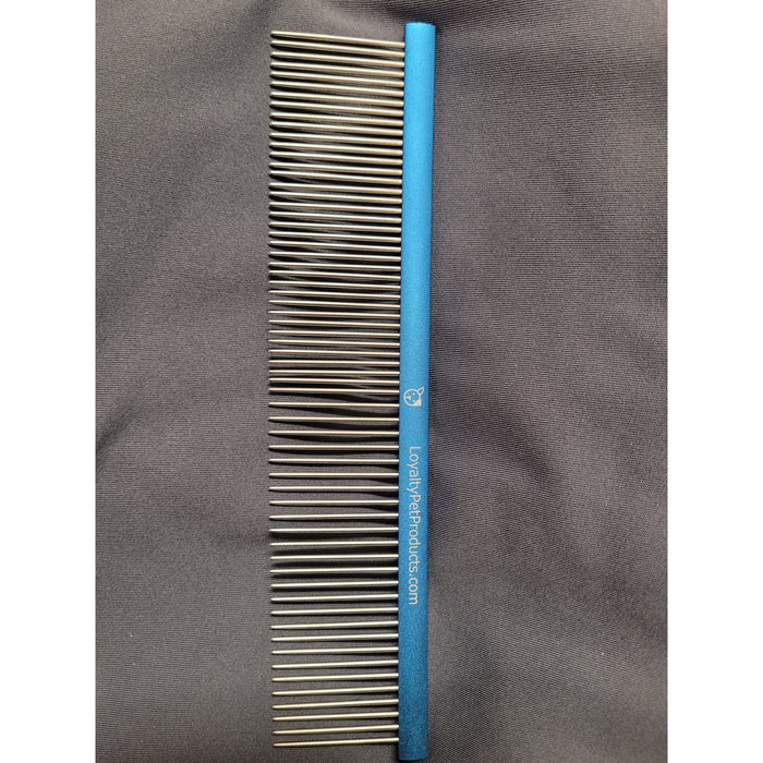 Loyalty Pet Products – 7.5″ Standard Comb - Single Comb Turquoise - Comb by Loyalty Pet Products