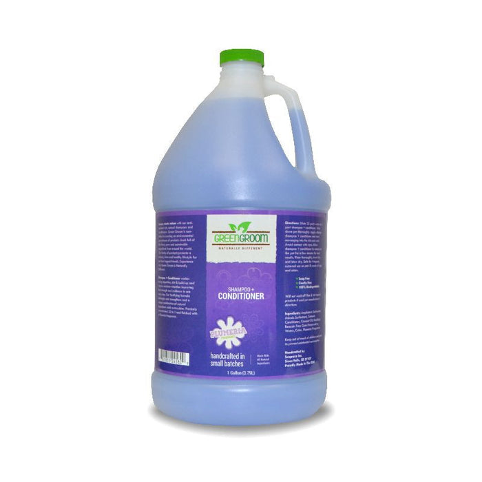 Green Groom Dog Shampoo + Conditioner, 1 Gallon - - Shampoo & Conditioner by Green Groom