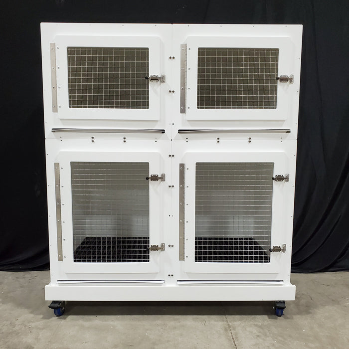 Northstar Plastics 4 Cage Bank - - Cage Banks by Northstar Plastics