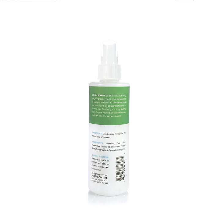 Bark2Basics Salon Scents Spring Water & Cucumber Dog Cologne - - Perfume & Cologne by Bark2Basics