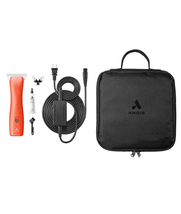 Andis eMERGE Clipper Orange w/ 30W Wide Blade - - Clippers by Andis