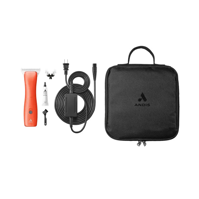 Andis eMERGE Clipper Orange w/ 30W Wide Blade - - Clippers by Andis