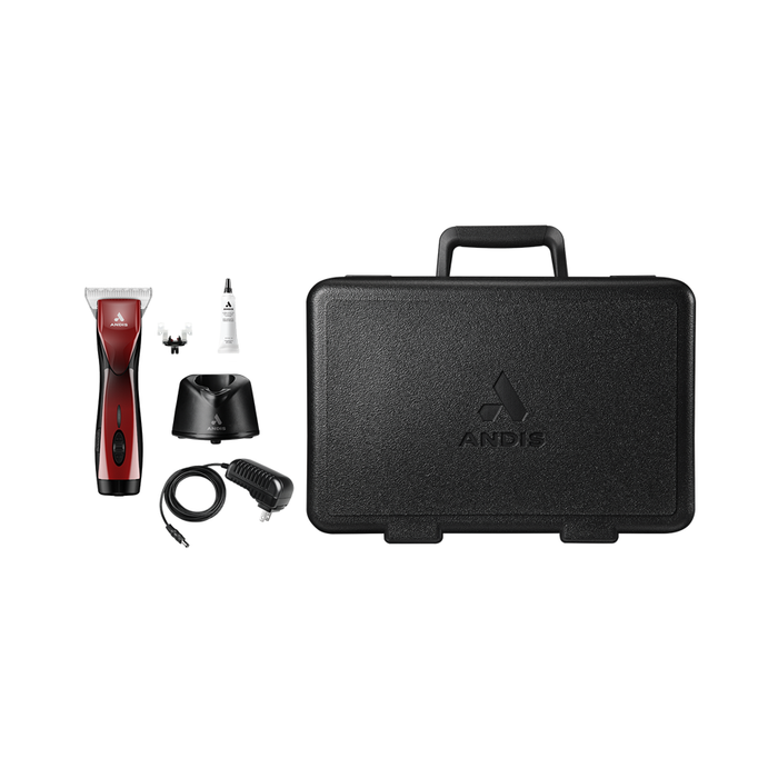 Andis Pulse ZR II Clipper Red w/ 30W Wide Blade - - Clippers by Andis
