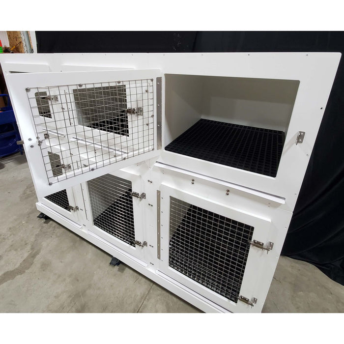 Northstar Plastics 6 Cage Bank - - Cage Banks by Northstar Plastics