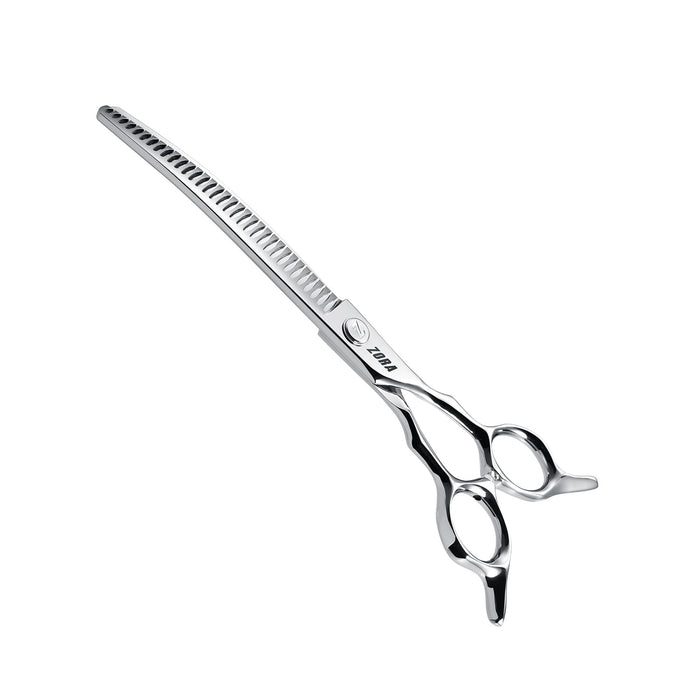 Zora Pet Grooming Curved Blender Shear - Model A-7533C - - by Zora Shears