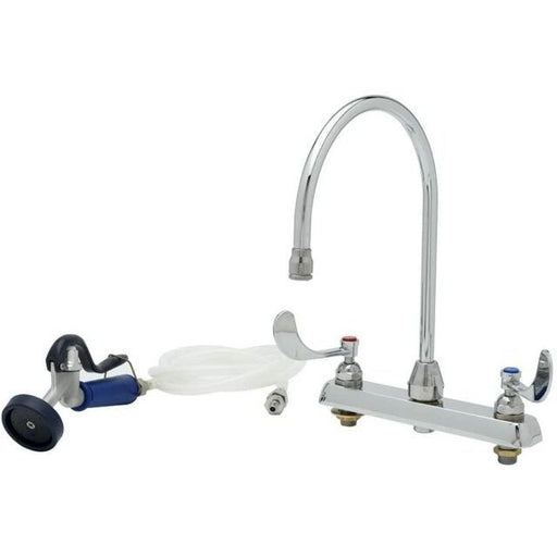 Petlift Deluxe Gooseneck Faucet 8″ Center - - Tub Faucet by Petlift