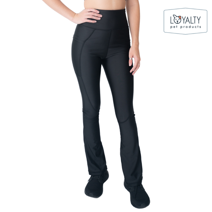 Loyalty Pet Products Black Fur Resistant Leggings