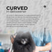 Zora Pet Grooming Curved Blender Shear - Model A-7533C - - by Zora Shears