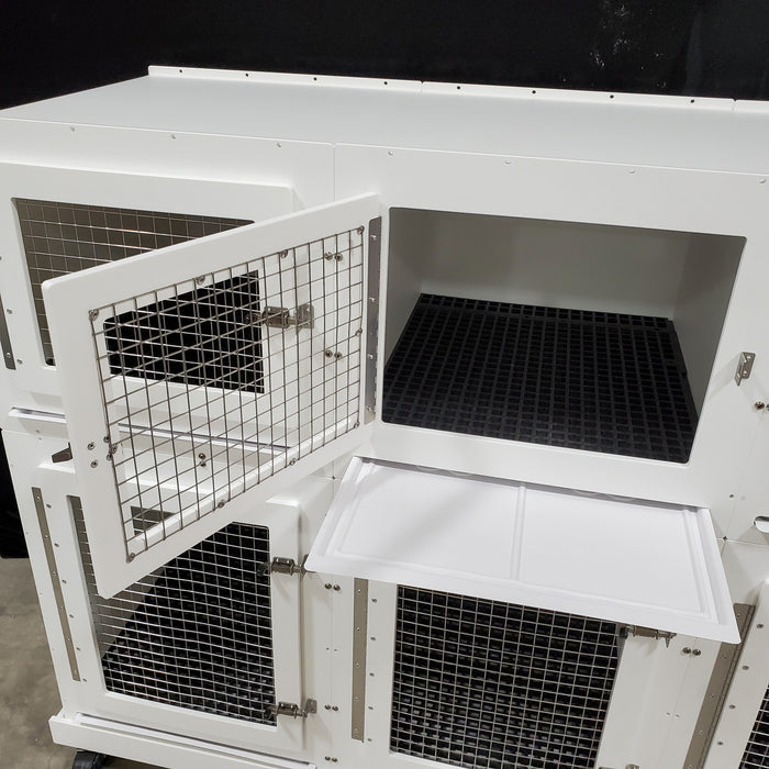 Northstar Plastics 4 Cage Bank - - Cage Banks by Northstar Plastics