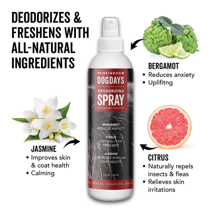 DOGDAYS Dog Deodorizing Spray - - by PRIDE+GROOM