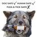 Flea & Tick Spray for Dogs - - by The Hoof & Paw Co.