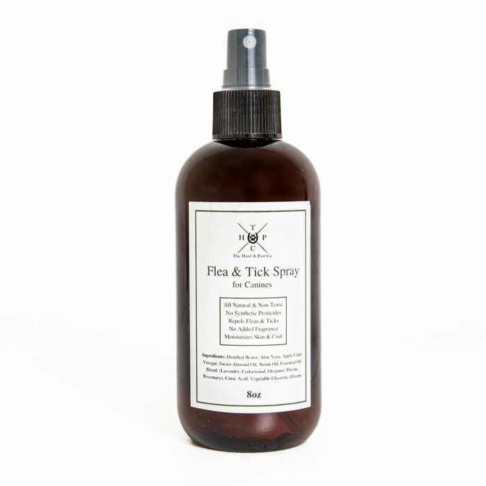 Flea & Tick Spray for Dogs - 8oz - by The Hoof & Paw Co.