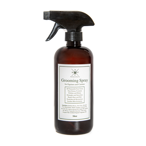 Grooming Spray - for Dogs & Horses - - by The Hoof & Paw Co.