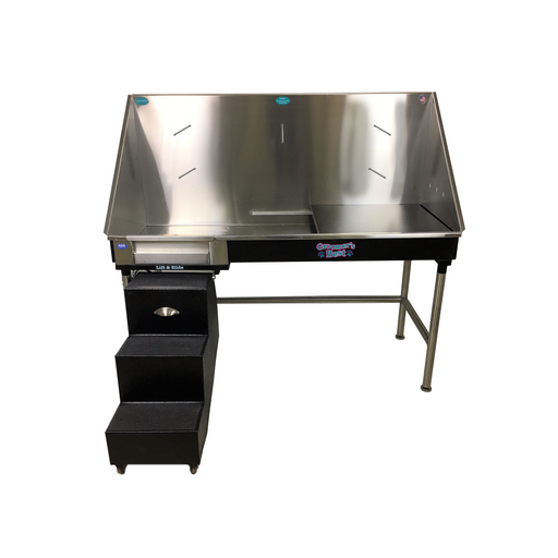 Groomer's Best ADA Elite Bathing Tub with Steps and Door - - Grooming Tubs by Groomer's Best