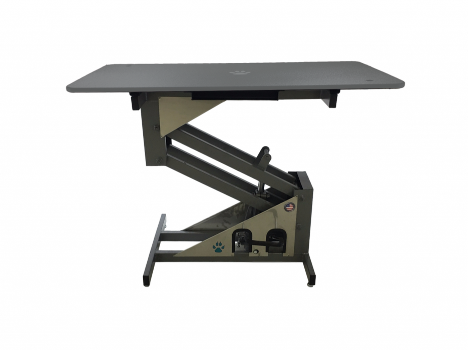 Groomer's Best Foot Hydraulic Grooming Table - Grey - Grooming Tables by Groomer's Best