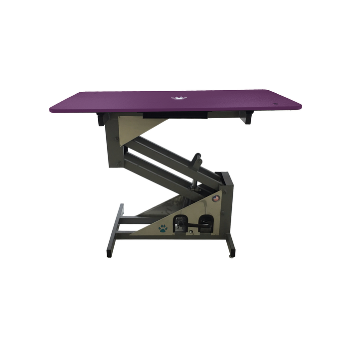 Groomer's Best Foot Hydraulic Grooming Table - Purple - Grooming Tables by Groomer's Best