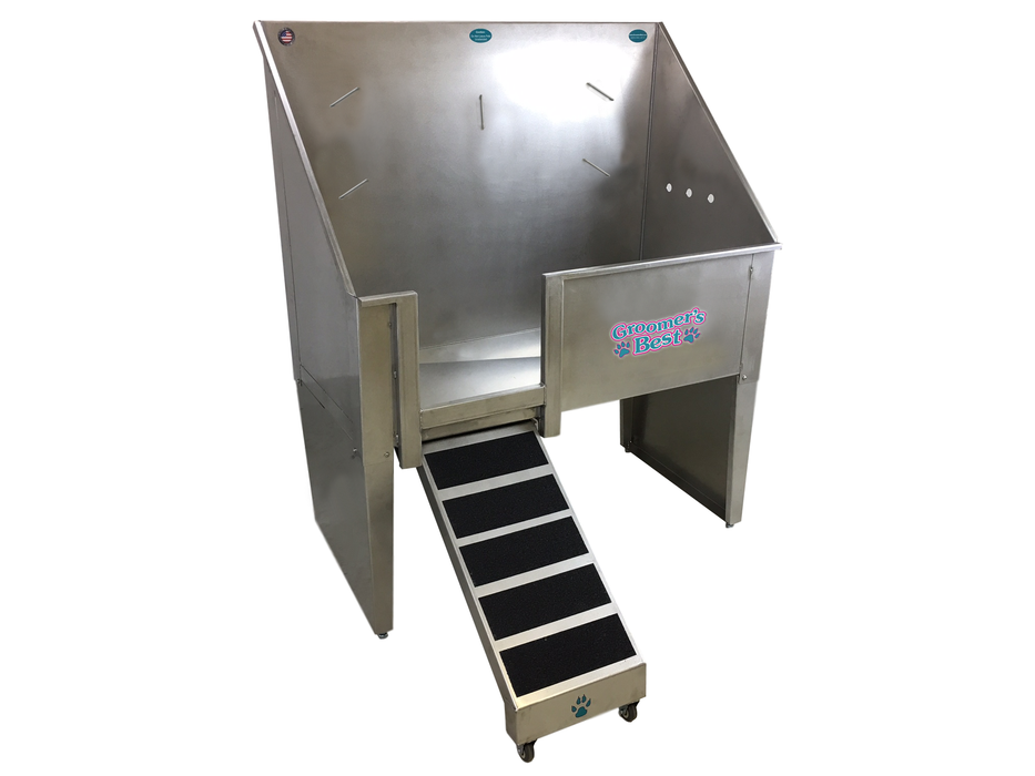 Groomer's Best Walk-Through Bathing Tub - - Grooming Tubs by Groomer's Best