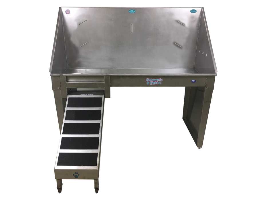 Groomer's Best ADA Walk-Through Bathing Tub - - Grooming Tubs by Groomer's Best