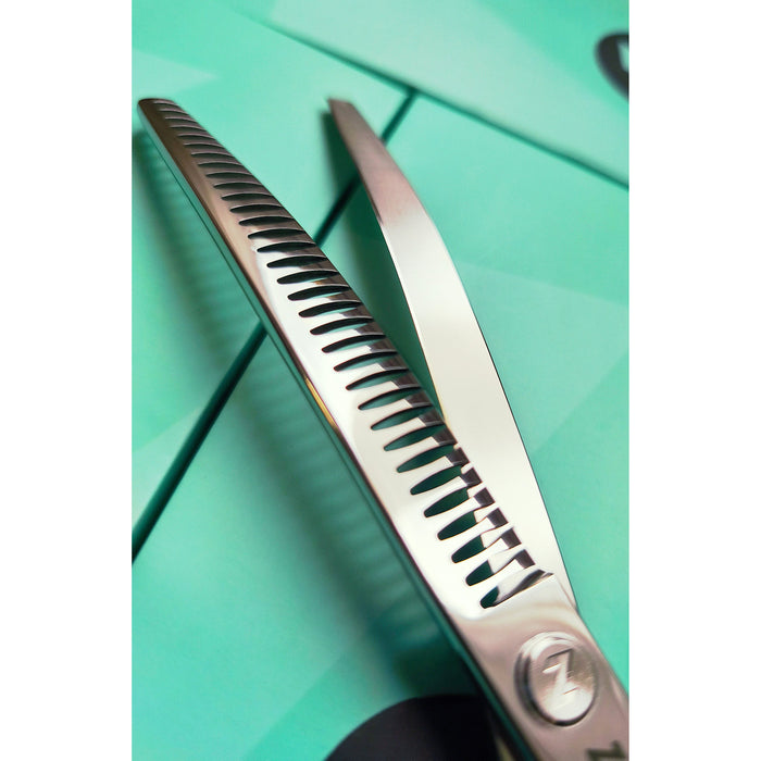 Zora Pet Grooming Curved Blender Shear - Model A-7533C - - by Zora Shears