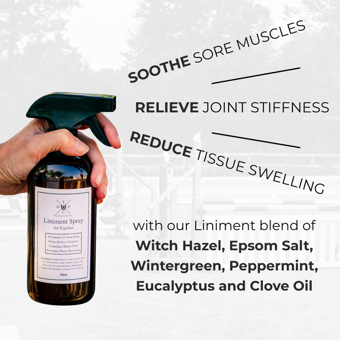 Liniment Spray for Horses - - by The Hoof & Paw Co.