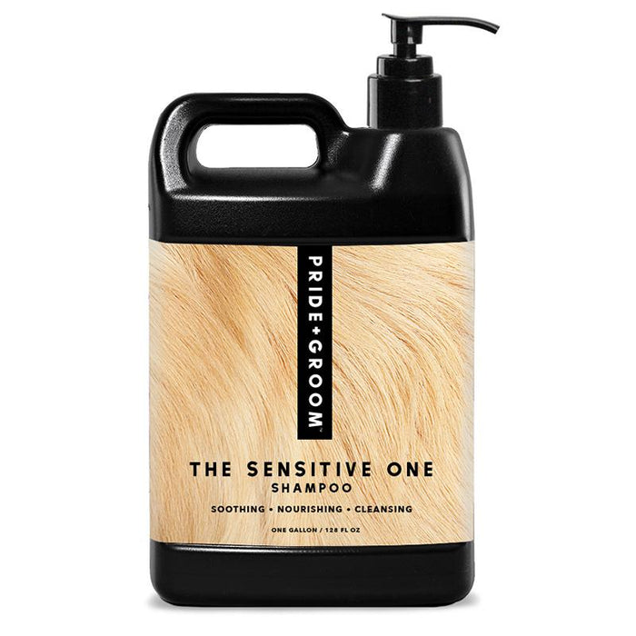 THE SENSITIVE ONE Dog Shampoo - 1 Gallon - The Sensitive One by PRIDE+GROOM
