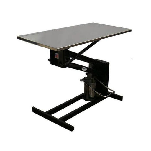 Petlift Economy Hydraulic Exam Table w/Stainless Steel Top - - Exam Tables by Petlift
