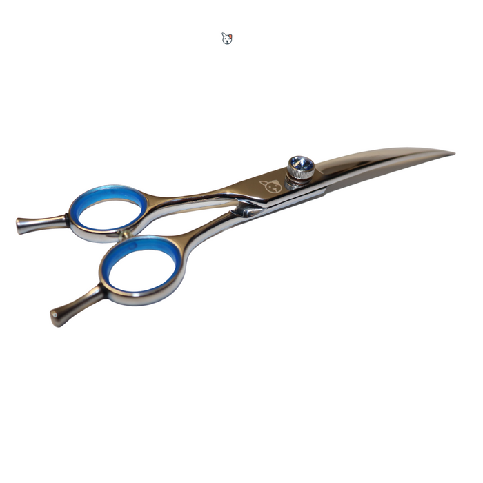 Loyalty Pet Products Dog Grooming Shears - 7″ LEFTY Blue Diamond Set