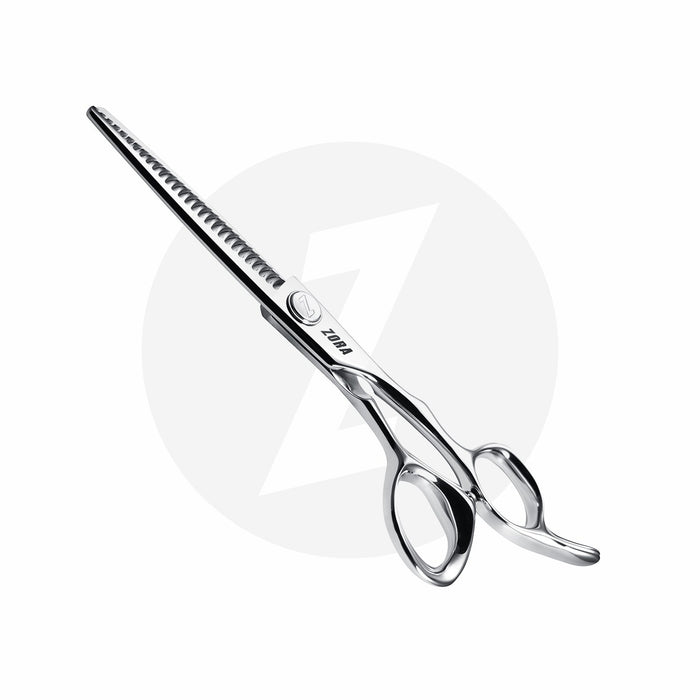 Zora Hair Cutting Shear - Model Z-628 - Deer Horn Tooth - 6.28 - - by Zora Shears