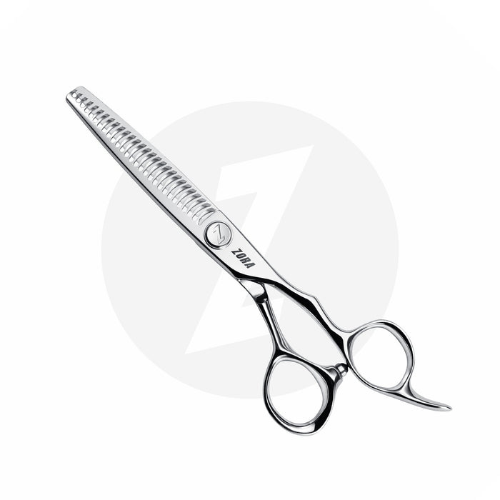 Zora Hair Cutting Shear - Model Z-628 - Deer Horn Tooth - 6.28 - - by Zora Shears