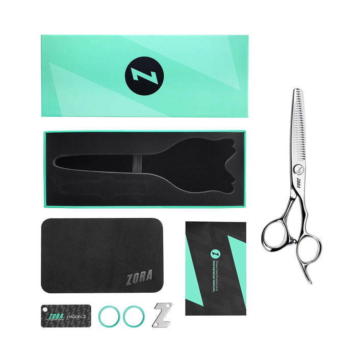Zora Hair Texturizing Shear - Model Z Blender Z-630 - 6.60 - - by Zora Shears