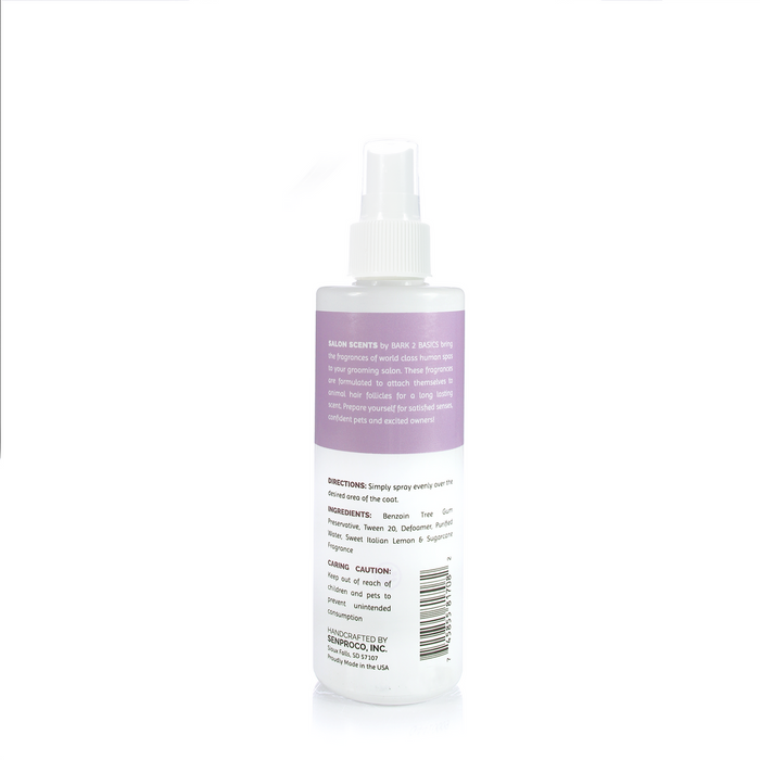 Bark2Basics Salon Scents Sweet Italian Lemon & Sugarcane Dog Cologne - - cologne by Bark2Basics