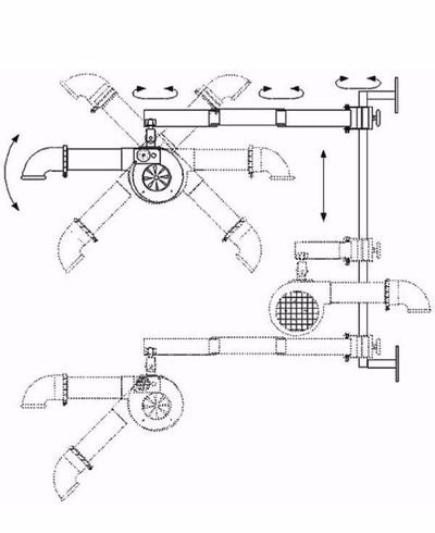 Edemco Wall Mount Dryer F3004