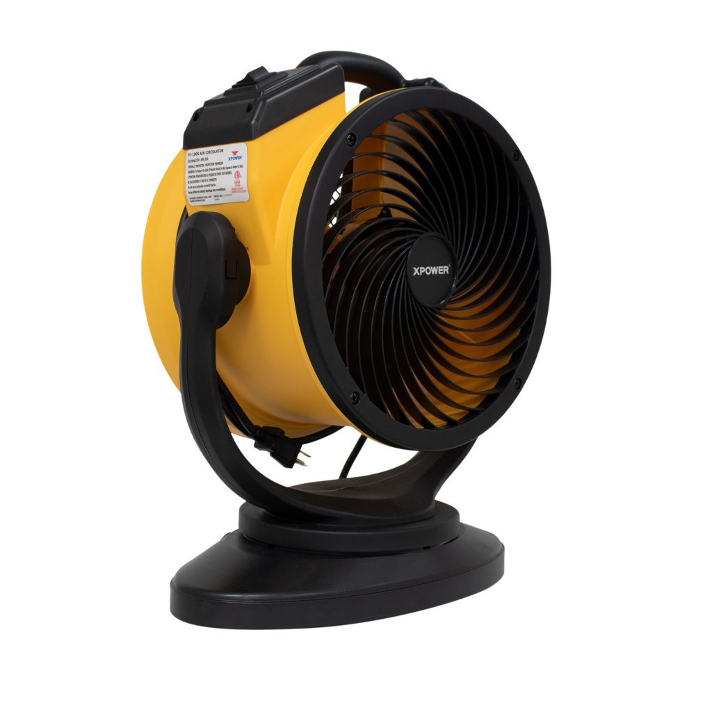 XPOWER FC-100S Multipurpose 11” Pro Air Circulator Utility Fan with Os ...