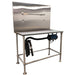 Petlift Stainless Steel Drying Table with integrated K-9 II Dog Grooming Dryer - - Grooming Tables by Petlift
