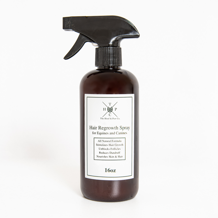 Hair Regrowth Spray for Dogs & Horses - 16oz - by The Hoof & Paw Co.