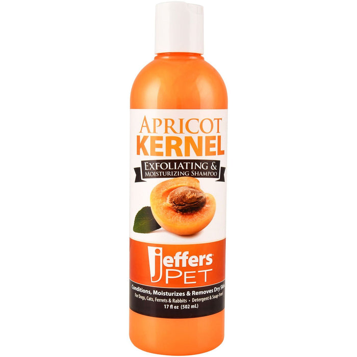 Jeffers Apricot Kernel Exfoliating & Moisturizing Pet Shampoo - 17 oz 1 - Animal & Pet Supplies > Pet Grooming > Pet Shampoo & Conditioner by Jeffers