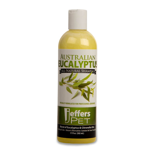 Jeffers Australian Eucalyptus All-Natural Dog Shampoo - Aids in Repelling Fleas, Ticks, Flies & Mosquitos - 17 oz 1 - Animal & Pet Supplies > Pet Grooming > Pet Shampoo & Conditioner by Jeffers