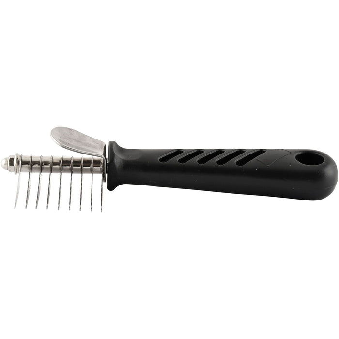 Jeffers Dog Grooming Dematting Rakes & Combs - Comb 9 Blades - Animal & Pet Supplies > Pet Grooming > Pet Combs & Brushes by Jeffers