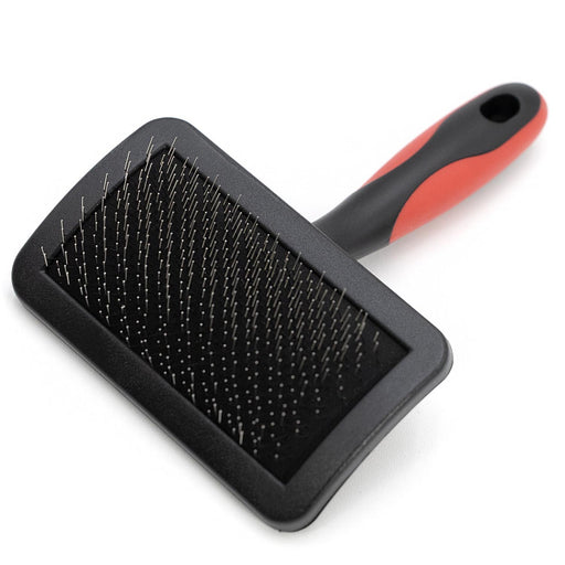 Jeffers Dual Level Pin Universal Slicker Pet Grooming Brush - - Animal & Pet Supplies > Pet Grooming > Pet Combs & Brushes by Jeffers