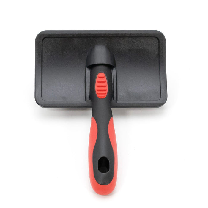 Jeffers Dual Level Pin Universal Slicker Pet Grooming Brush - - Animal & Pet Supplies > Pet Grooming > Pet Combs & Brushes by Jeffers