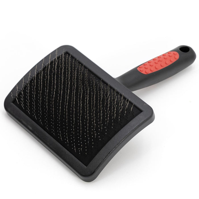 Jeffers Dual Level Pin Universal Slicker Pet Grooming Brush - Large - Animal & Pet Supplies > Pet Grooming > Pet Combs & Brushes by Jeffers