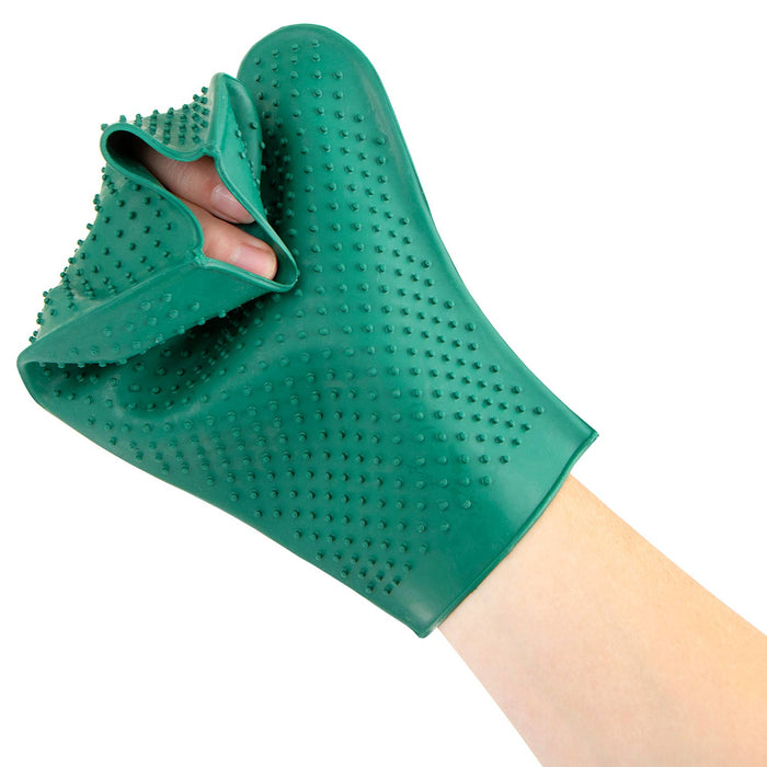 Jeffers GROOMIT - Rubber Grooming Glove for Animals - - Animal & Pet Supplies > Pet Grooming > Pet Combs & Brushes by Jeffers