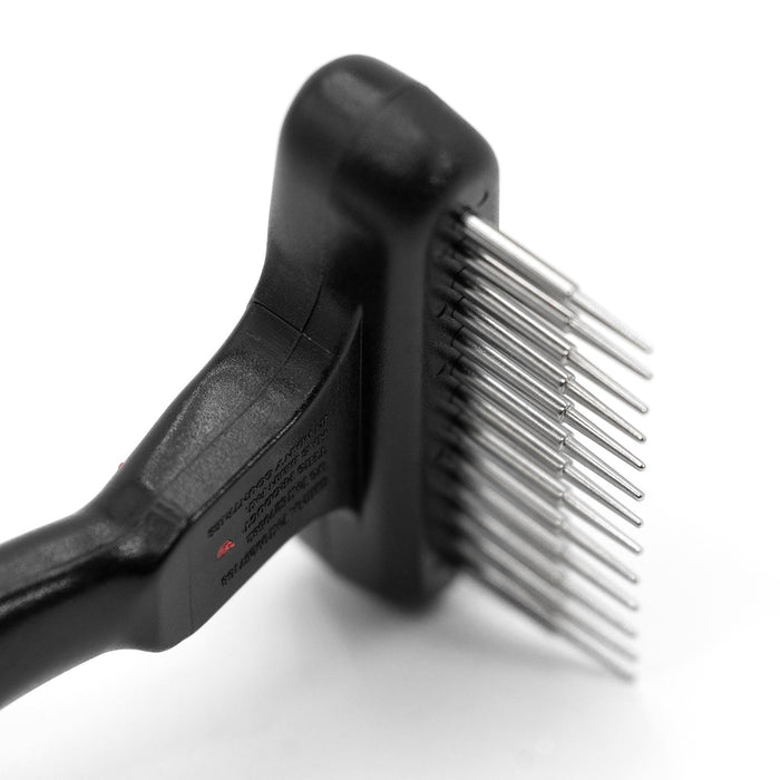 Jeffers Magic Spring Undercoat Rake for Pet Grooming - - Animal & Pet Supplies > Pet Grooming > Pet Combs & Brushes by Jeffers