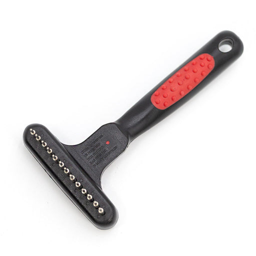 Jeffers Magic Spring Undercoat Rake for Pet Grooming - Single Row - 13 pins - Animal & Pet Supplies > Pet Grooming > Pet Combs & Brushes by Jeffers