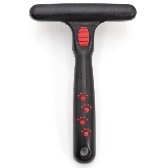 Jeffers Magic Spring Undercoat Rake for Pet Grooming - - Animal & Pet Supplies > Pet Grooming > Pet Combs & Brushes by Jeffers